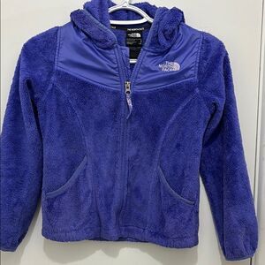 The North Face Kids' Purple Fleece Hoodie